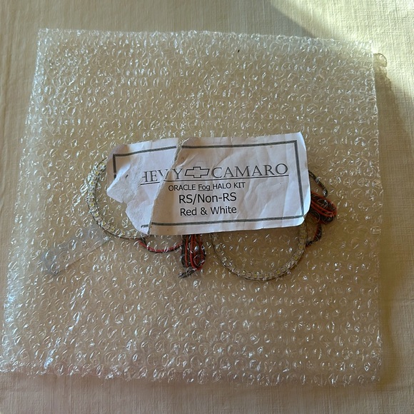 CHEVY CAMARO Oracle Fog Halo kit RS/Non-RS Red and white for Camaro 2012 - Picture 4 of 4